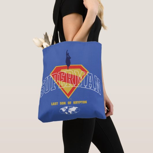 Laatste zoon van Krypton Emblem Tote Bag (Dichtbij)