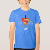 Laatste zoon van Krypton Emblem Tri-Blend Shirt (Voorkant)