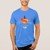 Laatste zoon van Krypton Emblem Tri-Blend Shirt (Voorkant)