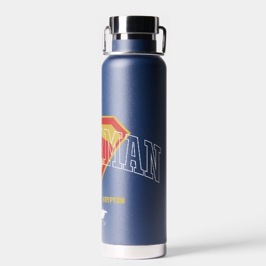 Laatste zoon van Krypton Emblem Waterfles (Achterkant)