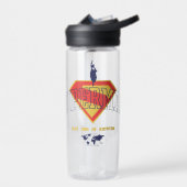 Laatste zoon van Krypton Emblem Waterfles (Links)