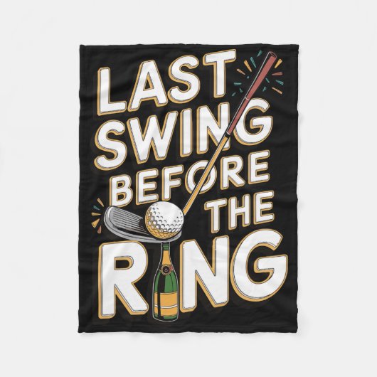 Laatste zwaai voor de ring 1 fleece deken (Voorkant)