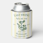 Laatste Zwaai Voor De Ring Pickleball Bach Weekend Blikjeskoeler (Blikje Achterkant)