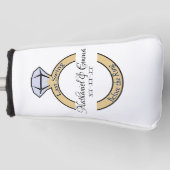 Laatste Zwang voor de Trouwring, Meidenavond Golfheadcover (Voorkant)