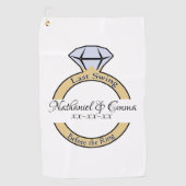 Laatste Zwangerschap Voor Het Huwelijk, Meidenavon Golfhanddoek (Voorkant)