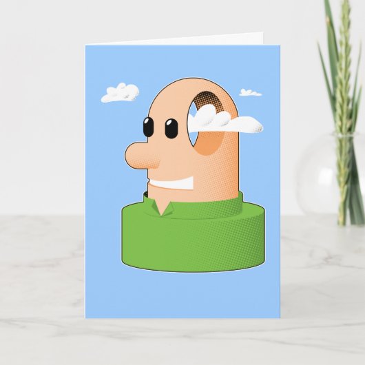 laattijdige begroeting kaart (Voorkant)