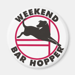 Lab Agility Weekend Bar Hopper Magneet