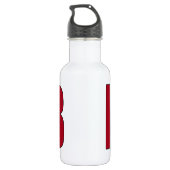 LAB - BIG RED BOLD MEDICAL LABORATORY LOGO WATERFLES  (Achterkant)