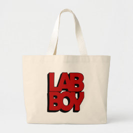 LAB BOY BIG RED LABORATORY GROTE TOTE BAG