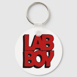 LAB BOY BIG RED LABORATORY SLEUTELHANGER