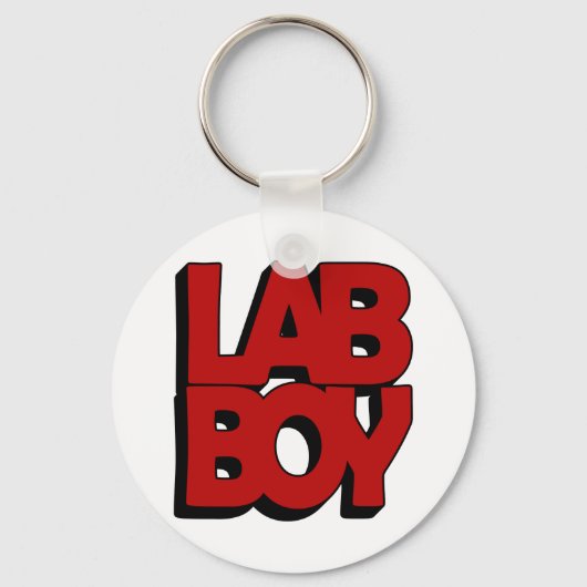 LAB BOY BIG RED LABORATORY SLEUTELHANGER (Voorkant)