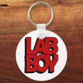 LAB BOY BIG RED LABORATORY SLEUTELHANGER (Voorkant)