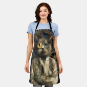 Lab Cat All-Over Print Schort (Gedragen)