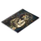 Lab Cat Steampunk Notitieboek (Linkerzijde)