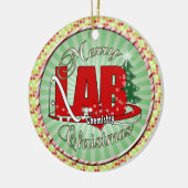 LAB CHEMISTRY CHRISTMAS KERAMISCH ORNAMENT (Links)