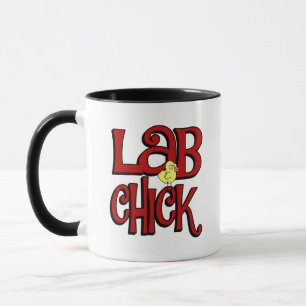 LAB CHICK - LABORATOORY GIRL SLANG / HUMOR MOK
