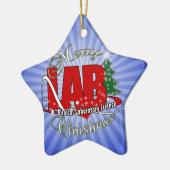 LAB CHRISTMAS KLINISCHE LABORATORIUMWETENSCHAP KERAMISCH ORNAMENT (Links)