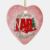 LAB CHRISTMAS LABORATORY KERAMISCH ORNAMENT (Rechts)