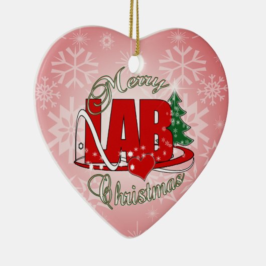 LAB CHRISTMAS LABORATORY KERAMISCH ORNAMENT (Rechts)