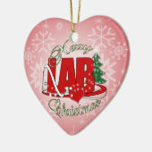 LAB CHRISTMAS LABORATORY KERAMISCH ORNAMENT (Links)