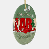 LAB CHRISTMAS LABORATORY KERAMISCH ORNAMENT (Rechts)