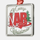 LAB CHRISTMAS LABORATORY METALEN ORNAMENT (Links)