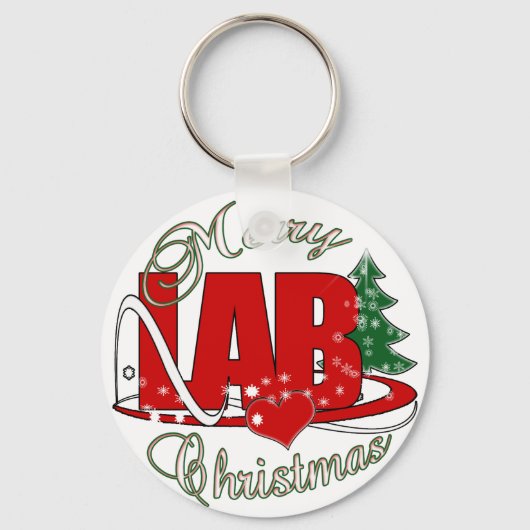 LAB CHRISTMAS LABORATORY SLEUTELHANGER (Voorkant)