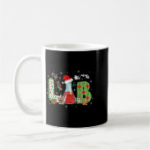 Lab Christmas Laboratory Technician Science Xmas S Koffiemok (Links)