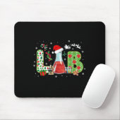 Lab Christmas Laboratory Technician Science Xmas S Muismat (Met muis)