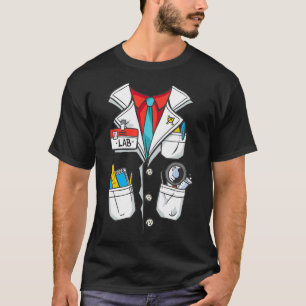 Lab coat costuum Chemistry labtech T-shirt