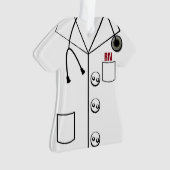 LAB COAT RN ORNAMENT CHRISTMAS () (voorkant)