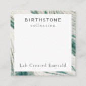 Lab Creëer Emerald Ketting Packaging Kaart (Voorkant)