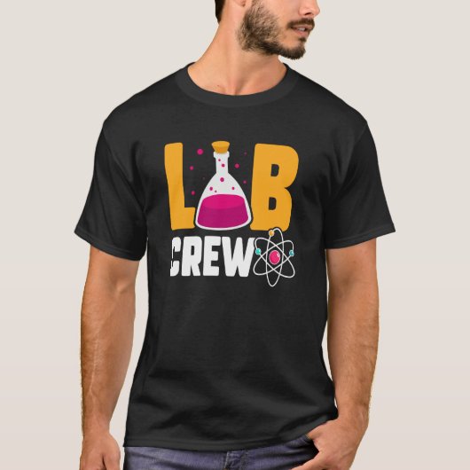 Lab Crew Future Scientist Science Chemistry T-shirt (Voorkant)