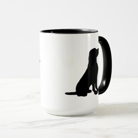 "Lab Dad" Coffee Mok (Voorkant rechts)