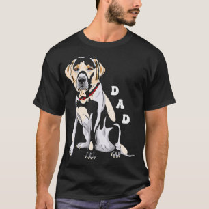 Lab Dad Fox Yellow Labrador Retriever T-shirt