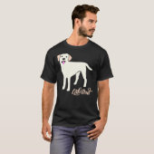 Lab Dad Labrador Retriever T-shirt (Voorkant volledig)