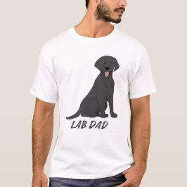 Lab Dad - trotse eigenaar van Labrador Retriever T-shirt