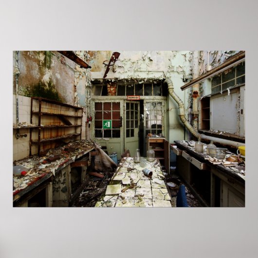 Lab Decay Poster (Voorkant)