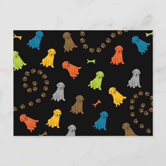 lab Dog Briefkaart (Voorkant)