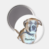 Lab Dog magneet (Voorkant / Achterkant)