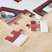 Lab Dog Riding Shotgun Thunder_Cove Legpuzzel (Zijkant)