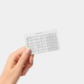 Lab Draw Order- Verpleegkundige referentie Badge (Handheld)