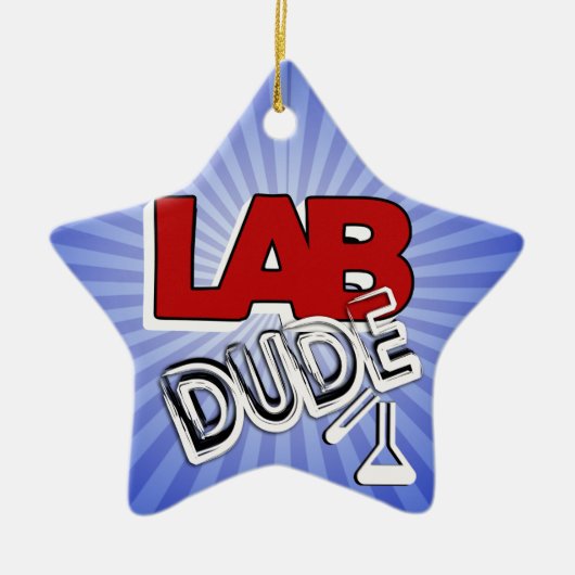 LAB DUDE - LABORATORIUM KERAMISCH ORNAMENT (Voorkant)
