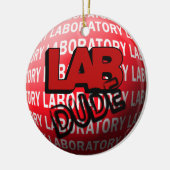 LAB DUDE SPHERE CHRISTMAS ORNAMENT (Links)