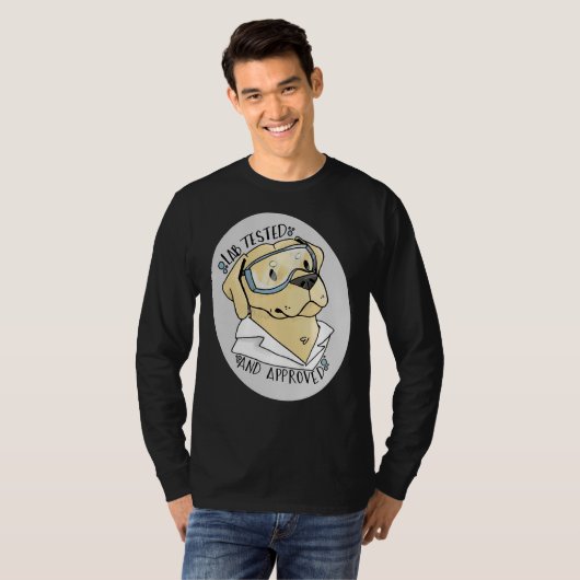 Lab getest en goedgekeurd actief t-shirt (Voorkant volledig)