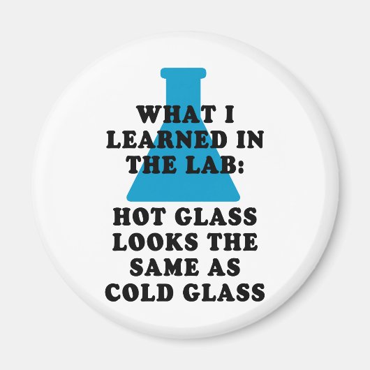 Lab Glass Magneet (Voorkant)