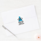 Lab Glass Ronde Sticker (Envelop)