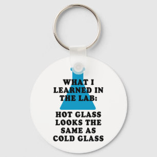Lab Glass Sleutelhanger