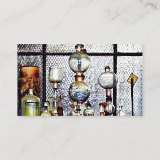 Lab Glassware Visitekaartje (Achterkant)