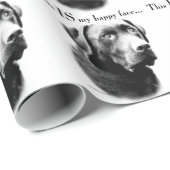 Lab Happy Face Cadeaupapier (Rol Hoek)